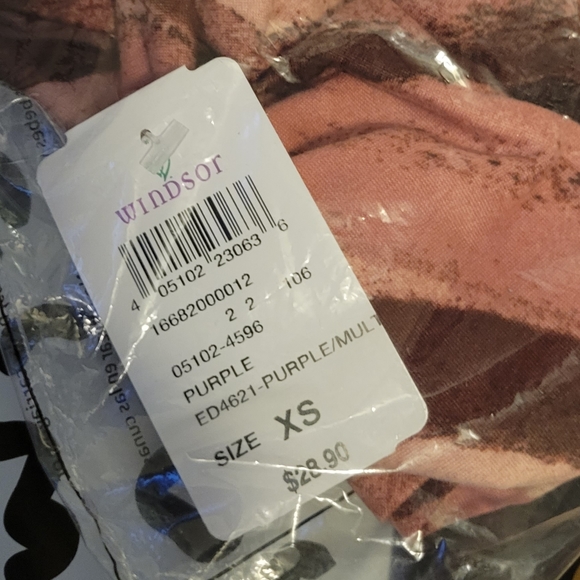 Windsor ▪︎NWT▪︎ Splash of Style Twist Mini Dress - Picture 7 of 7